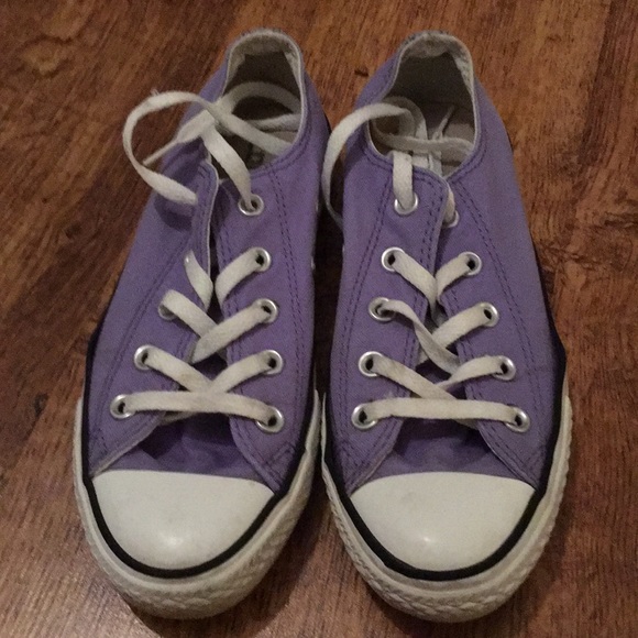 Converse Shoes - Lavender Converse